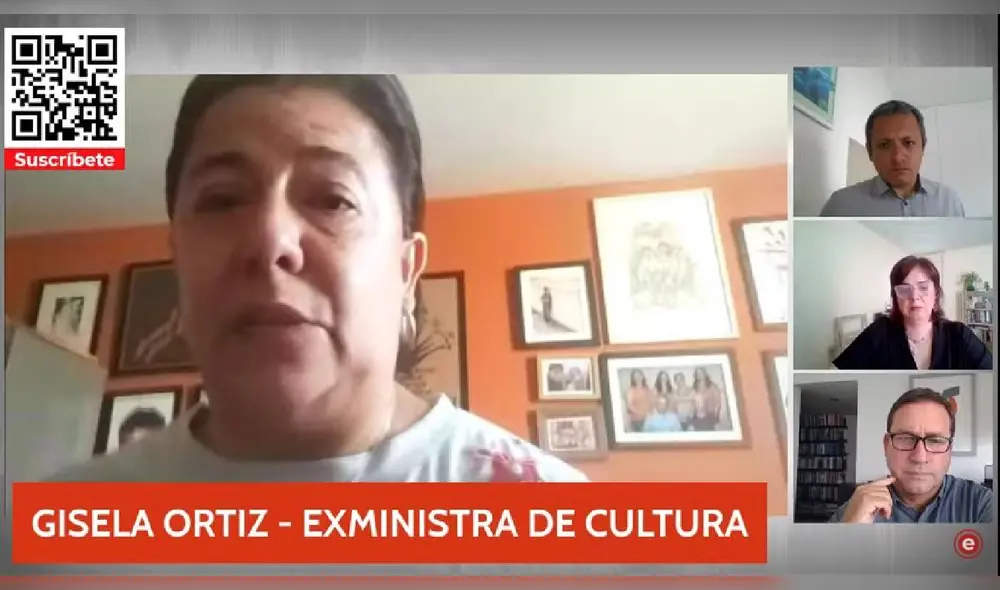 Gisela Ortiz lloró al recordar que han pasado 30 años en busca de justicia. Foto: captura de Epicentro TV