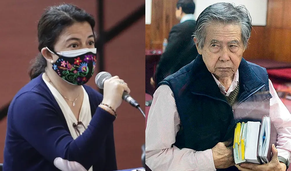 Gisela Ortiz es hermana de Luis Ortiz, víctima de la matanza de La Cantuta, uno de los casos por el que fue condenado Alberto Fujimori. Foto: Mincul/EFE