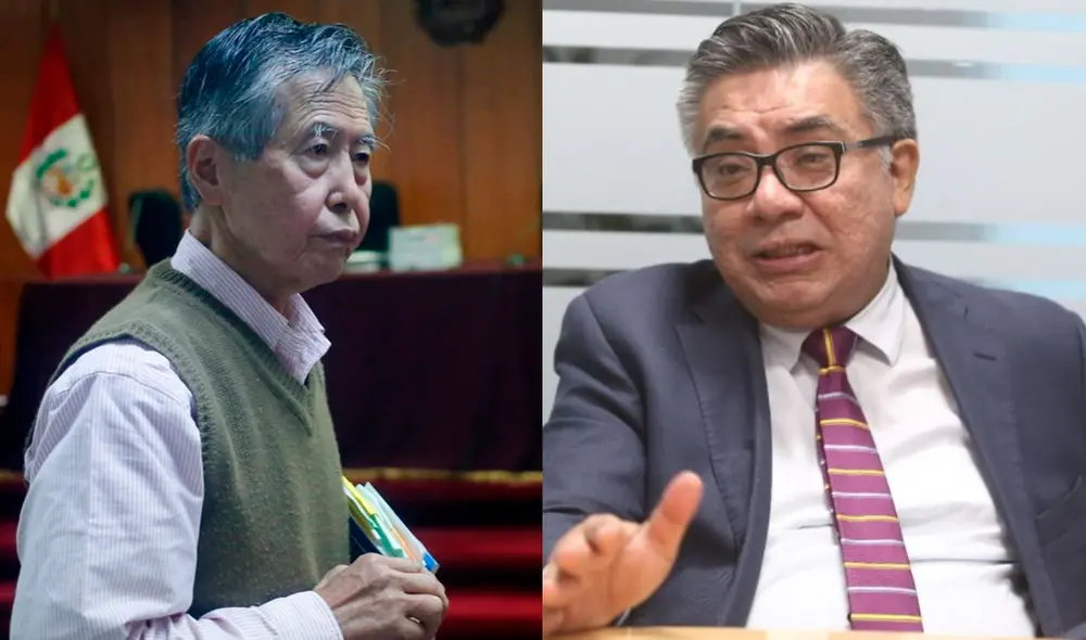 César Nakazaki es el abogado del sentenciado Alberto Fujimori. Foto: Composición LR