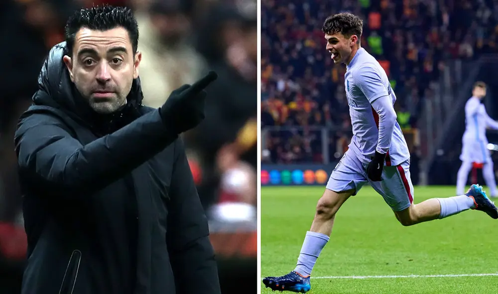 Pedri es uno de los titulares en el esquema de Xavi. Foto: composición EFE/FC Barcelona