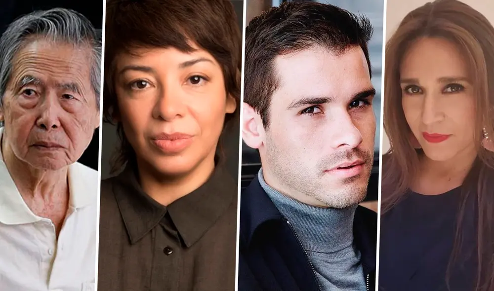 Los famosos mostraron su postura luego de conocer la próxima salida del expresidente de la cárcel. Foto: Alberto Fujimori/Tatiana Astengo/Jesús Neyra/Juliana Oxenford/Instagram