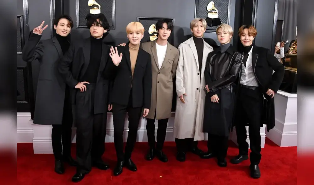 BTS compite por segunda vez en los Premios Grammy. En esta oportunidad, su apuesta es "Butter", su segundo single en inglés. Foto: BIGHIT
