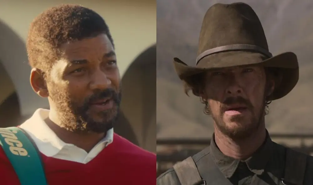 Will Smith y Benedict Cumberbatch están nominados a los Premios Oscar 2022, pero ya han recibido nominaciones antes por películas como "En busca de la felicidad" y "El código enigma". Foto: composición LR/ HBO Max/Netflix