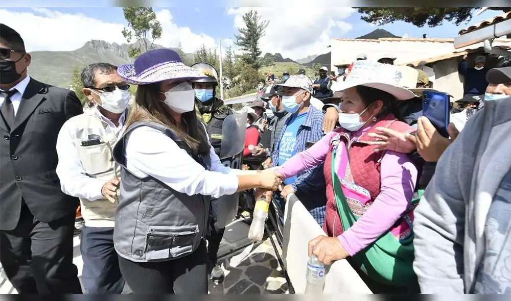 El Frente de Defensa de Caylloma inició una huelga en oposición a la firma de la adenda 13 del proyecto Majes Siguas II. Foto: GRA El Frente de Defensa de Caylloma inició una huelga en oposición a la firma de la adenda 13 del proyecto Majes Siguas II. Foto: GRA