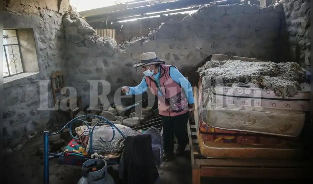 Sismos en Caylloma dejaron varias familias damnificadas. Foto: Rodrigo Talavera/La República Sismos en Caylloma dejaron varias familias damnificadas. Foto: Rodrigo Talavera/La República