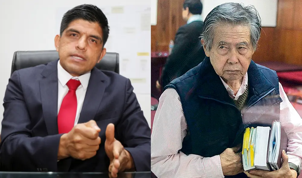 Juan Carrasco se pronunció por decisión del TC que permite que Alberto Fujimori salga libre. Foto: Carlos Contreras Merino/EFE