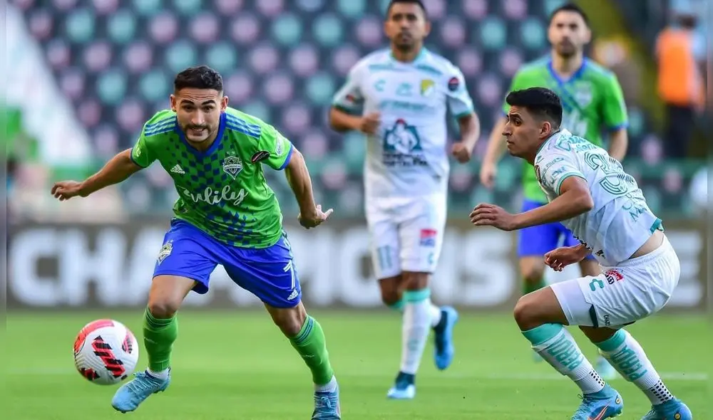 Seattle venció 3-0 al León en el partido de ida. Foto: Concachampions.