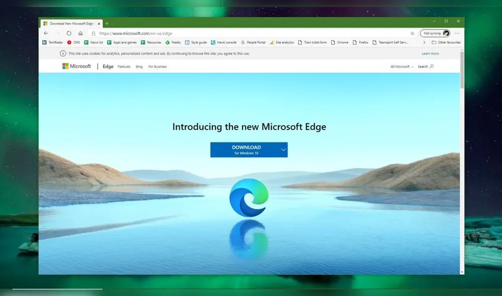 Microsoft Edge. Foto: Captura