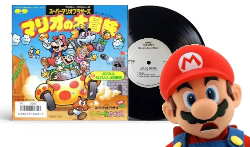 La historia es poco conocida, pero la letra y canción provienen de uno de los juegos oficiales más raros del fontanero. Foto: GMO Records/GamerFocus