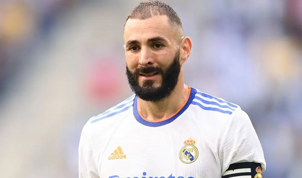 Karim Benzema es el actual goleador de LaLiga Santander con 22 tantos. Foto: EFE