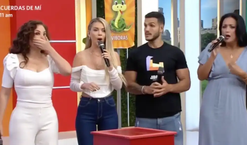 Mariella Zanetti se incomodó cuando le recordaron a Luigui Carbajal. Foto: América hoy/captura