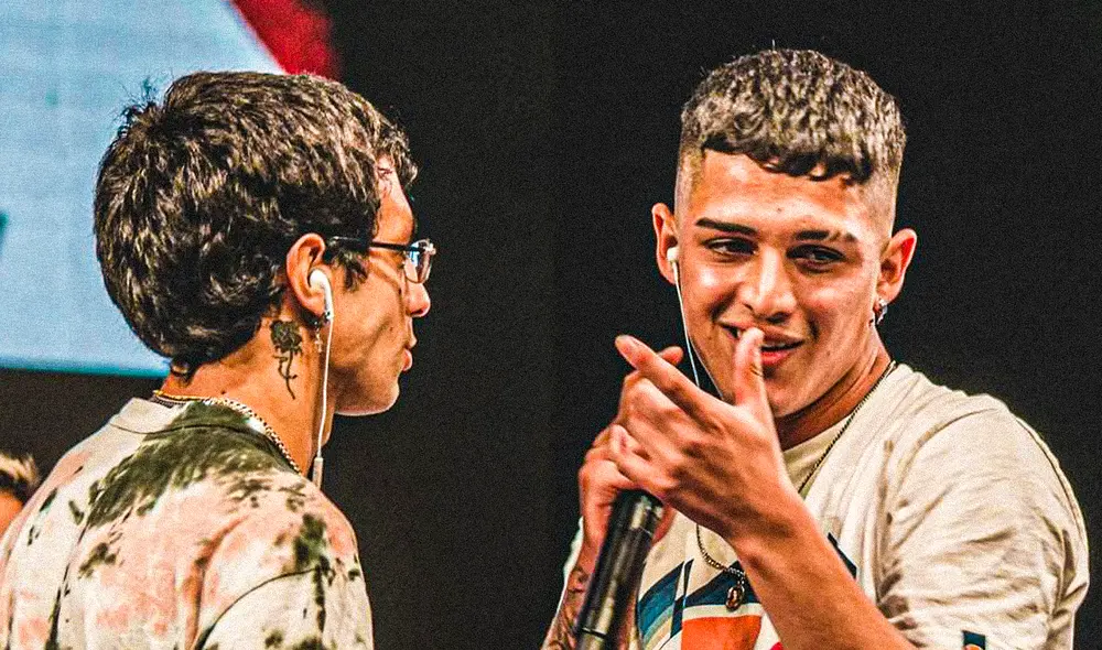 Teorema y Jokker enfrentándose en la segunda temporada de FMS Chile. Foto: Urban Roosters