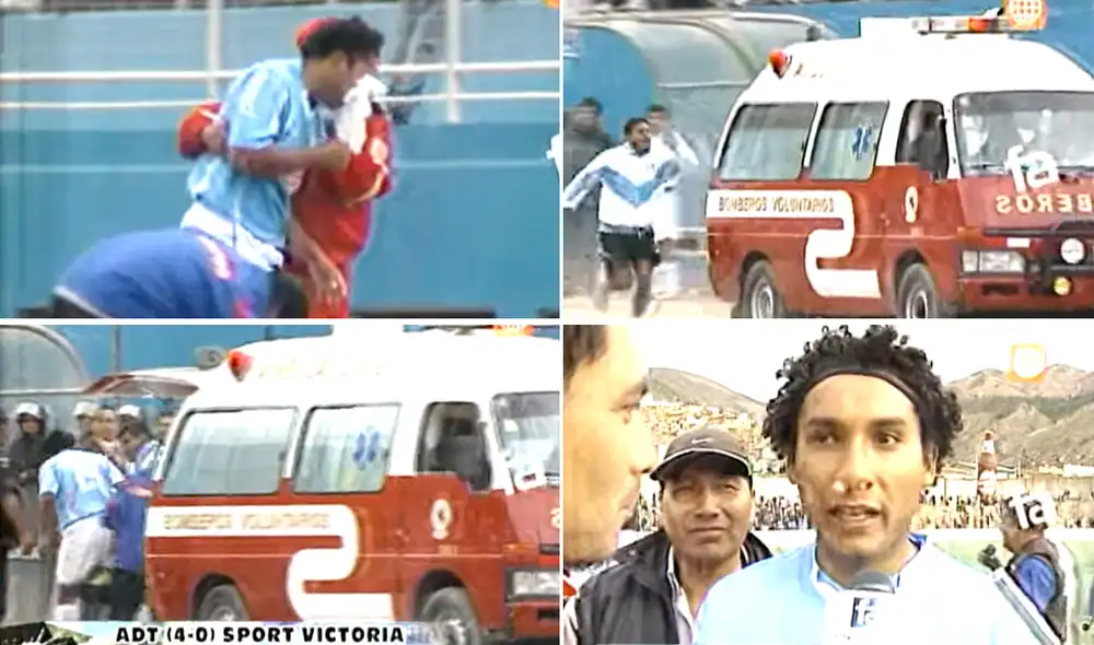 Ronald Villanueva, defensa de ADT, jugó con el tabique fracturado en los cuartos de final de la Copa Perú 2010. Foto: Fútbol de América Ronald Villanueva, defensa de ADT, jugó con el tabique fracturado en los cuartos de final de la Copa Perú 2010. Foto: Fútbol de América