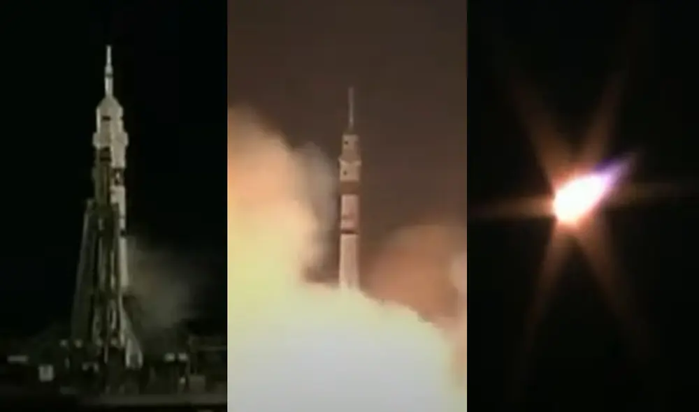 Las principales tareas de esta misión rusa consistirán en el mantenimiento técnico y reparaciones de la Estación Espacial Internacional e investigaciones científicas aplicadas. En la imagen, el despegue de Soyuz MS-21. Fotocaptura: Pockocmoc / NASA Live