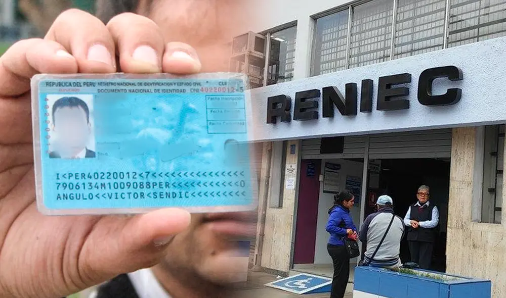 Entérate cómo realizar la rectificación de domicilio del DNI a través del portal web del Reniec. Foto: composición LR/Fabrizio Oviedo/Andina