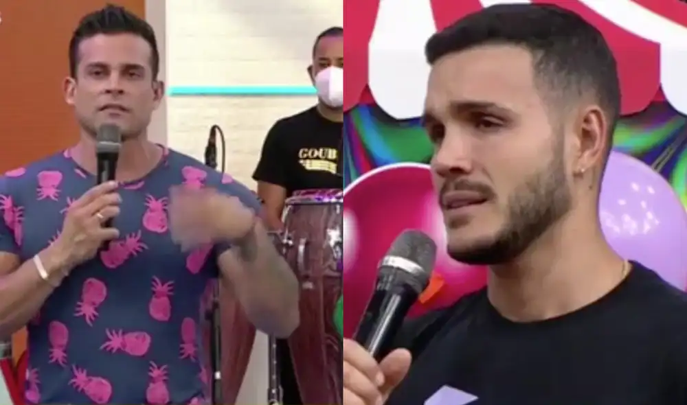 Mario Irivarren ayudó a la 'Chabelita' para que llame a Christian Domínguez. Foto: América hoy/captura