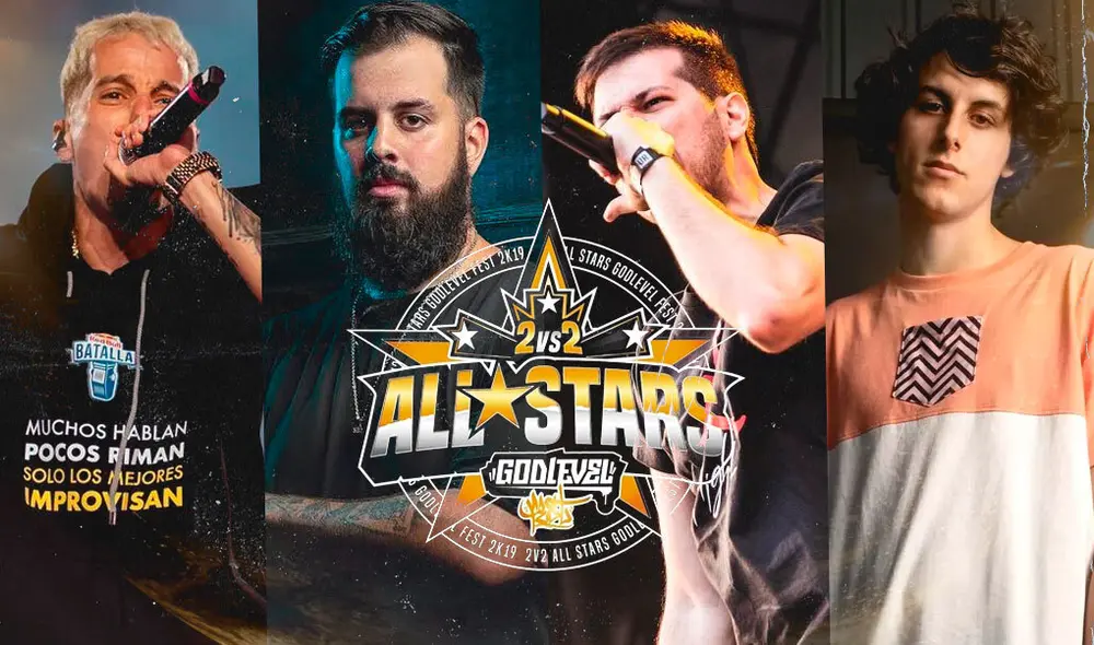 Skone, Papo, Chuty y Jaze estarán en God Level 2vs2. Foto: composición LR