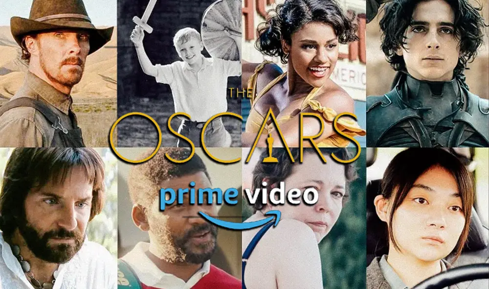 Amazon Prime Video tiene una catálogo con películas nominadas a los Oscar. Foto: composición LR/AMPAS Amazon Prime Video tiene una catálogo con películas nominadas a los Oscar. Foto: composición LR/AMPAS