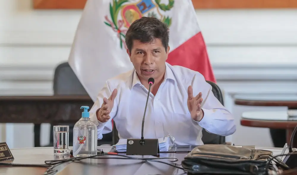 Pedro Castillo criticó falló del TC que ordena la liberación de Alberto Fujimori. Foto: Presidencia Pedro Castillo criticó falló del TC que ordena la liberación de Alberto Fujimori. Foto: Presidencia