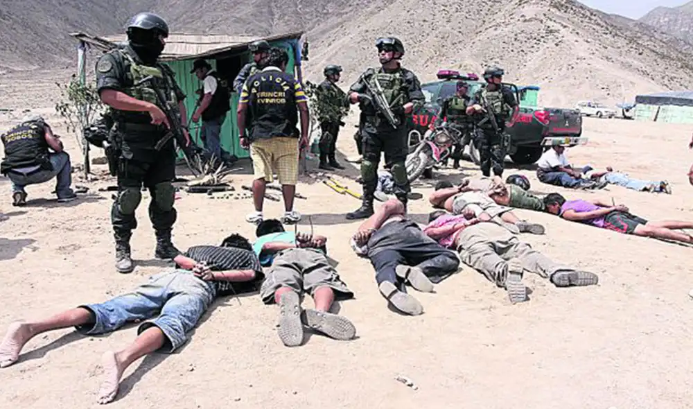 Captura. Pese a algunos logros de la Policía, todavía no se ha podido frenar la delincuencia. Foto: difusión