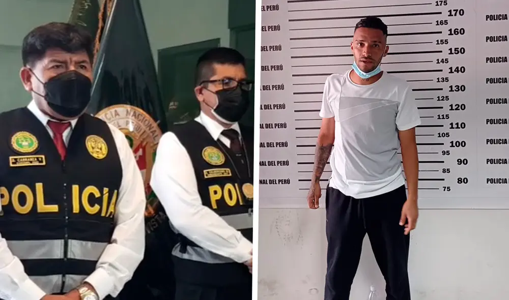 PNP dio detalles de la captura de Patricio Arce. Foto: URPI-GLR PNP dio detalles de la captura de Patricio Arce. Foto: URPI-GLR