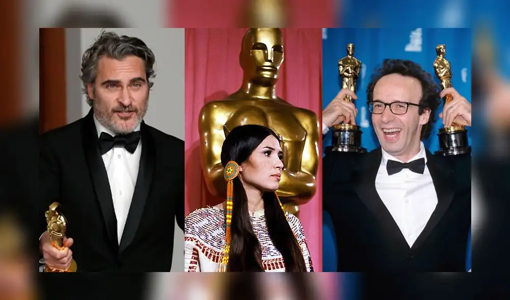 Conoce los siete discursos más memorables de la historia de los Premios Oscar. Foto: composición/Premios Oscar