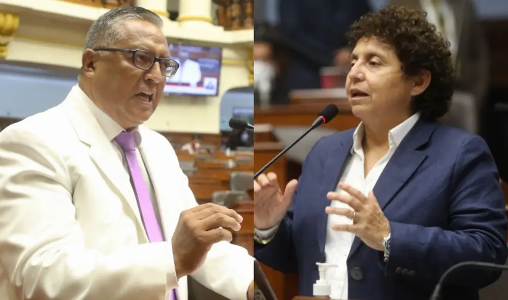 Hernán Condori fue interpelado en el Congreso el último miércoles 16 de marzo. Foto: Composición LR / Congreso de la República Hernán Condori fue interpelado en el Congreso el último miércoles 16 de marzo. Foto: Composición LR / Congreso de la República