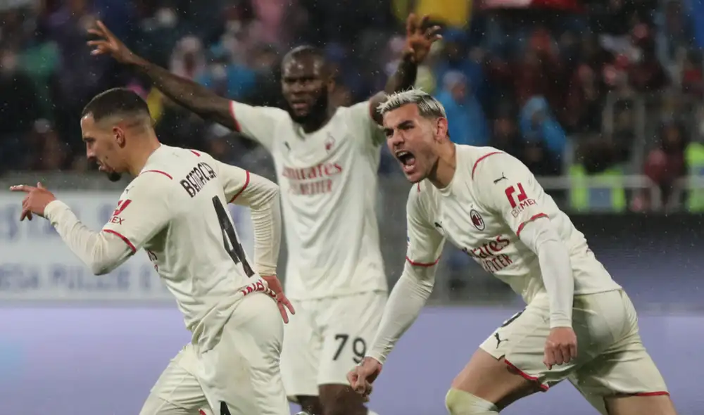 AC Milan podría volver a ser campeón tras más de una década. Foto: EFE AC Milan podría volver a ser campeón tras más de una década. Foto: EFE