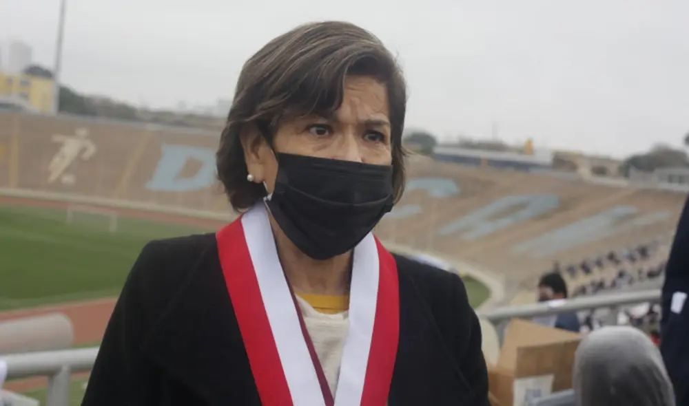 Jeri Ramón Ruffner, rectora de la UNMSM, se pronunció tras filtración del examen. Foto: La República