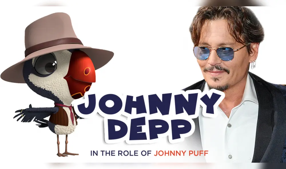 Johnny Deep vuelve a prestar su voz para el personaje de Johnny Puff. Foto: Apple TV+