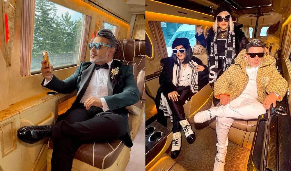 El conductor está paseando por Capadocia. Foto: Andrés Hurtado/Josetty Hurtado/Instagram