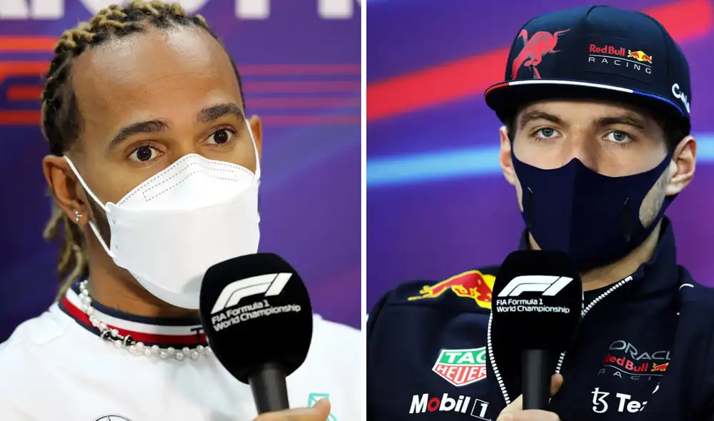 Lewis Hamilton y Max Verstappen son los actuales subcampeón y campeón de la Fórmula 1, respectivamente. Foto: composición/EFE