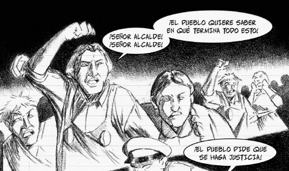 "Hay dibujos a toda página, hay silencios, hay unos con menos detalle, hay caóticos también".