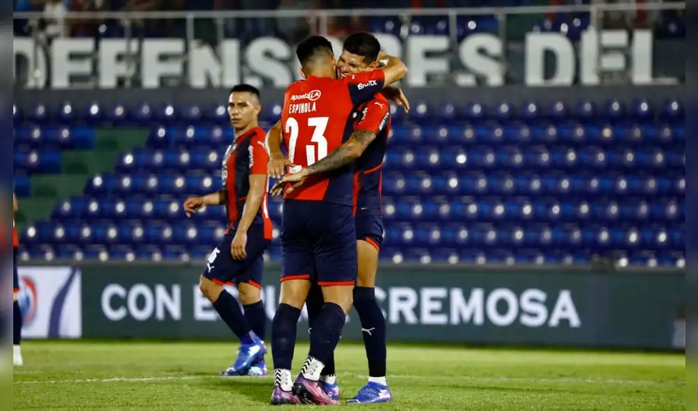Cerro Porteño le quitó el invicto a Resistencia. Foto: Tigo Sports