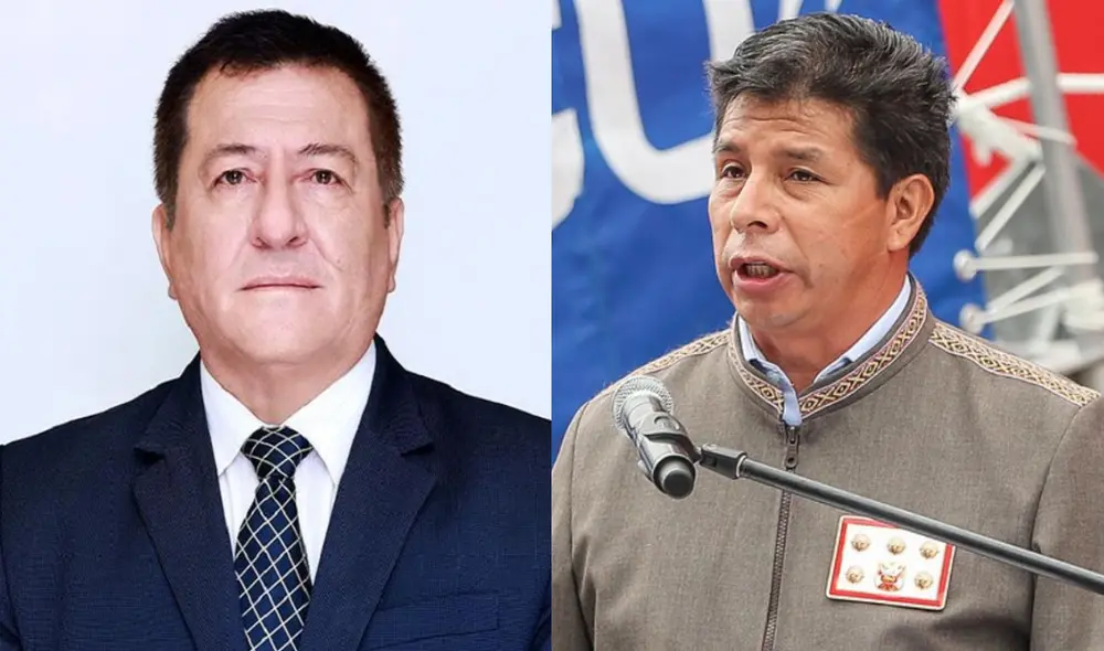 Mientras estuvo Chávez en Palacio también llegó el contralor general, Nelson Shack. Foto: composición/Presidencia Mientras estuvo Chávez en Palacio también llegó el contralor general, Nelson Shack. Foto: composición/Presidencia