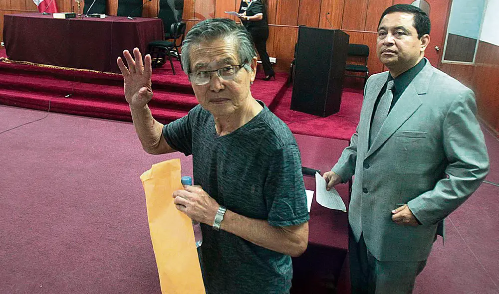 A la espera. Alberto Fujimori está a la expectativa de la publicación del fallo del TC para recuperar su libertad. Fiscalía busca que se le dicte prohibición para salir al extranjero. Foto: difusión