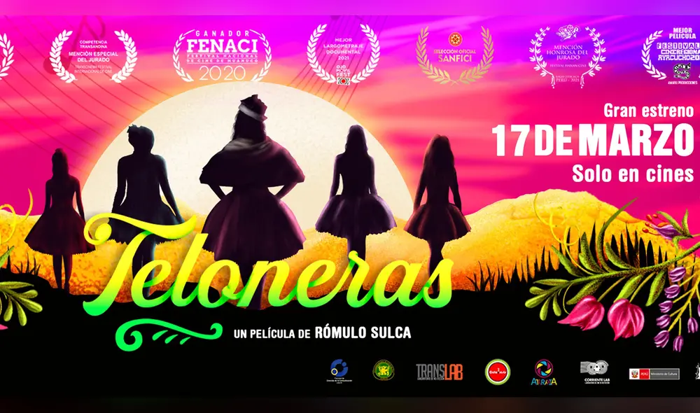 Suliana García, Kelly Castellanos, Yhadira Sulca, Frida Gutiérrez y ‘Shandu’ son las protagonistas de Teloneras. Suliana García, Kelly Castellanos, Yhadira Sulca, Frida Gutiérrez y ‘Shandu’ son las protagonistas de Teloneras.