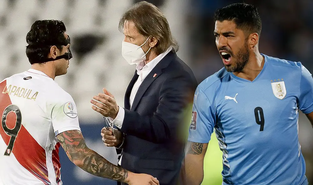 Perú vs. Uruguay jugarán por la fecha 17 de las Eliminatorias Qatar 2022 en Montevideo. Foto: composición/LR