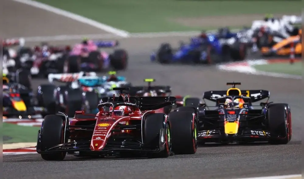 Charles Leclerc y Max Verstappen protagonizaron uno de los mejores duelos de la jornada. Foto: F1.