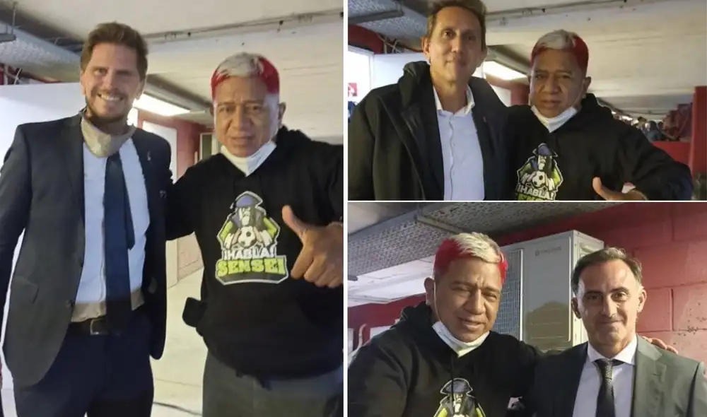 Silvio Valencia se reunió con importantes periodistas de Argentina. Foto: Silvio Valencia/Twitter