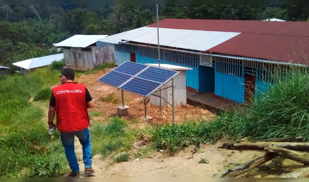 Colegios de San Martín carecen de servicios básicos y medidas de bioseguridad. Foto: Contraloría. Colegios de San Martín carecen de servicios básicos y medidas de bioseguridad. Foto: Contraloría.