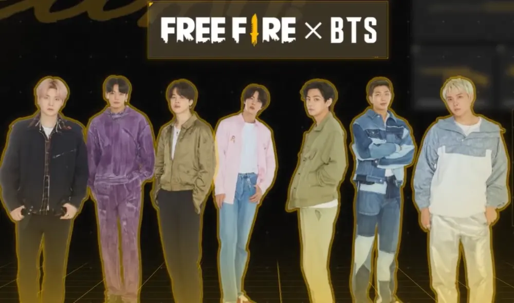 BTS y Free Fire presentaron un nuevo adelanto de la colaboración especial para todos sus seguidores. Foto: Garena