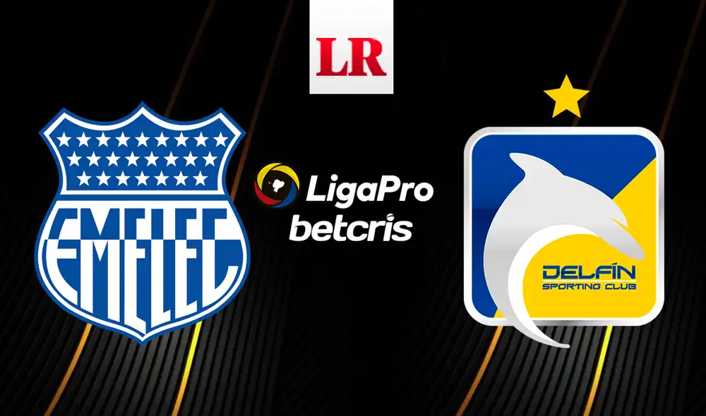 Emelec vs. Delfín se juega por la jornada 5 de la LigaPro de Ecuador. Foto: composición GLR