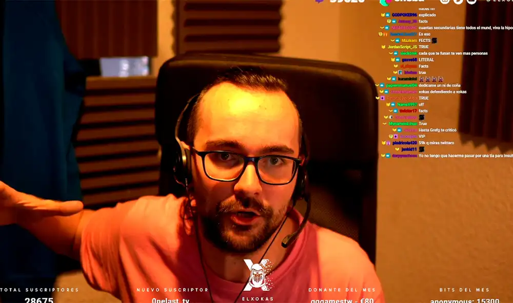 Criticó a los jugadores que se creen mejores por jugar al título de FromSoftware. Foto: captura de Twitch