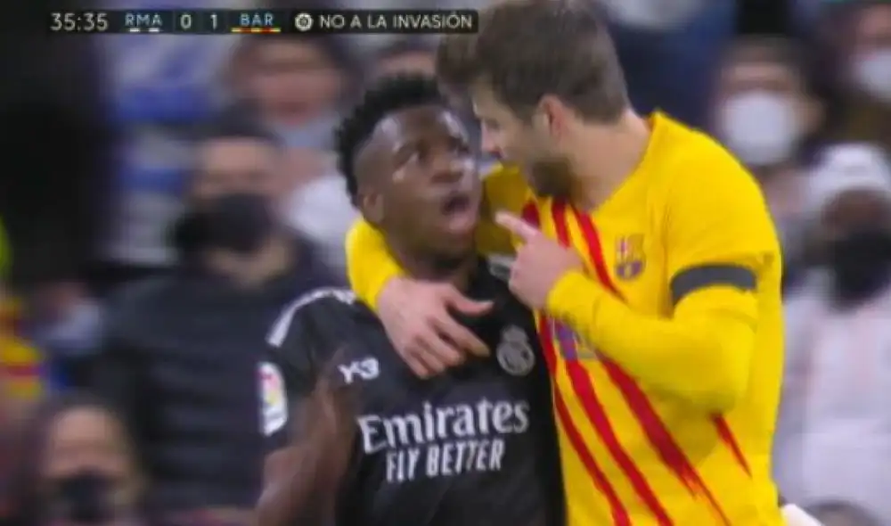 Piqué es el capitán del FC Barcelona. Foto: captura de ESPN. Piqué es el capitán del FC Barcelona. Foto: captura de ESPN.