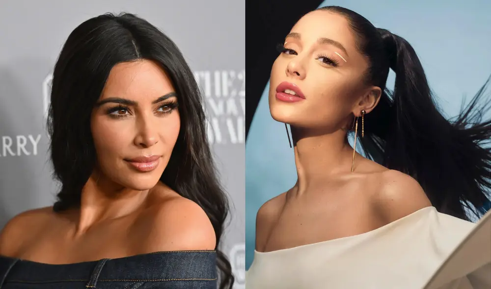 Kim Kardashian recibe regalo de Ariana Grande y lo comparte en redes. Foto: Composición InStyle/ Allure