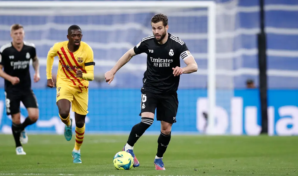 Nacho fue el capitán del Real Madrid en la goleada ante Barcelona. Foto: Real Madrid Nacho fue el capitán del Real Madrid en la goleada ante Barcelona. Foto: Real Madrid