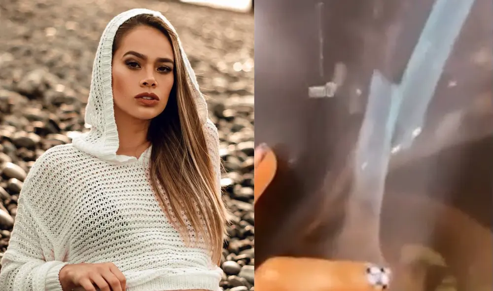 Jossmery Toledo contó cómo se fracturó el brazo cuando ella era Policía. Foto: Instagram.