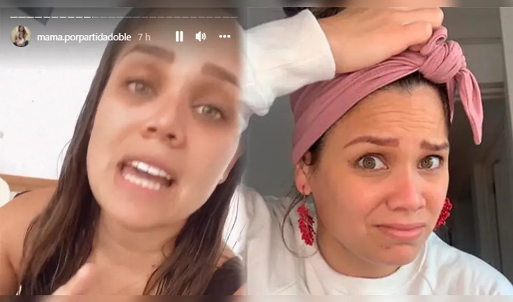 Andrea San Martín afirma que sus notorias ojeras se deben a un tema genético . Foto: composición/Instagram Andrea San Martín afirma que sus notorias ojeras se deben a un tema genético . Foto: composición/Instagram