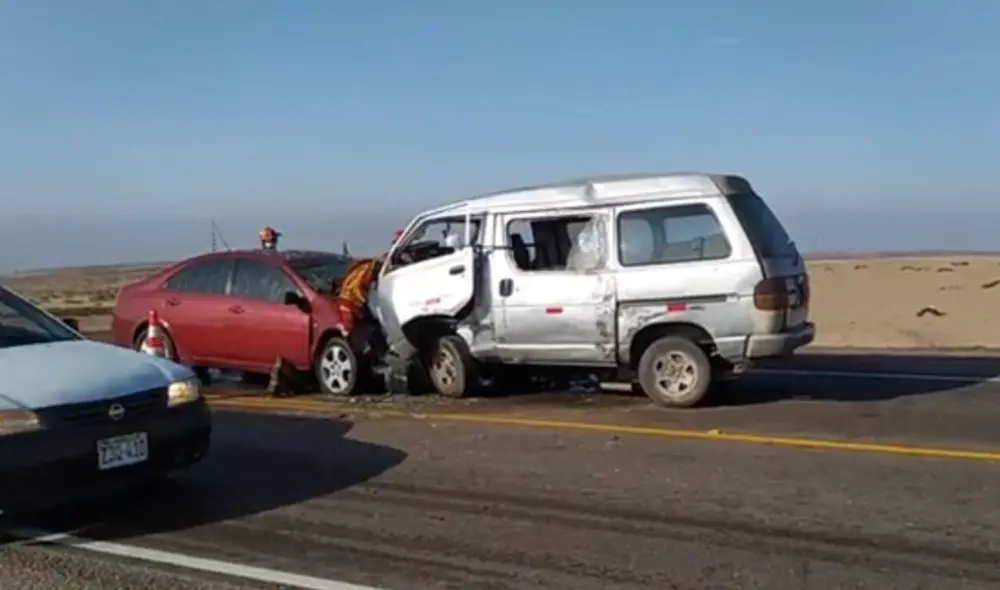 El accidente se registro la mañana de este domingo. Foto: captura de Radio Uno